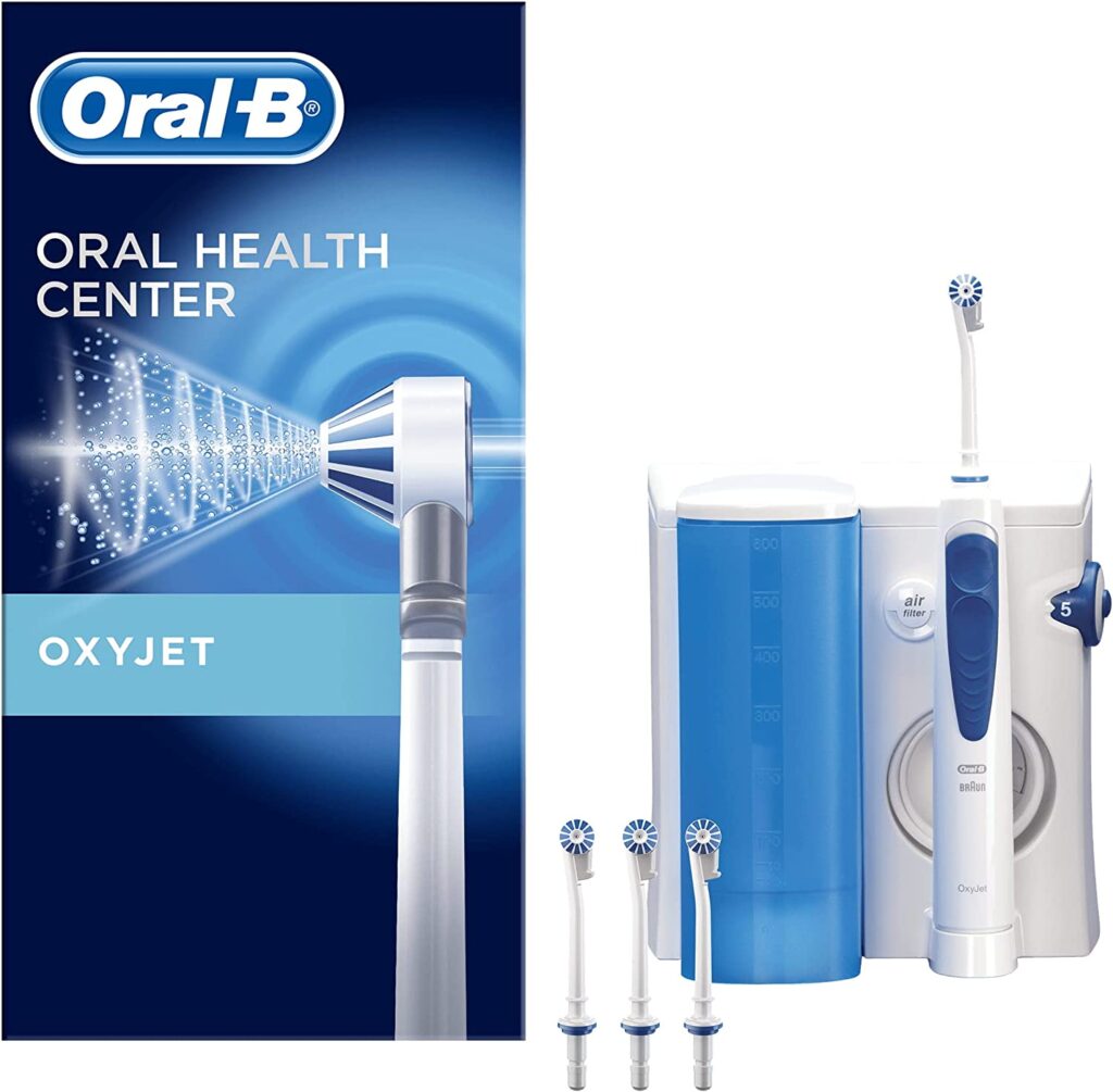 Características Irrigador Dental Oxyjet Oral-B